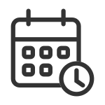 I Schedule School Date Time SVG Icon